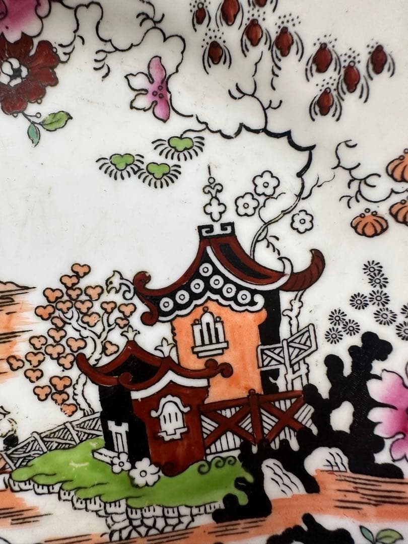 メイソンズ　コウルドン　Masons アンティーク　プレート　皿　ビンテージ