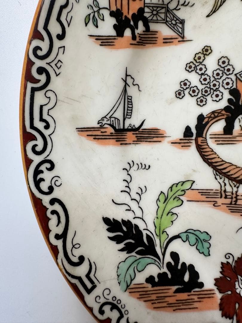 メイソンズ　コウルドン　Masons アンティーク　プレート　皿　ビンテージ