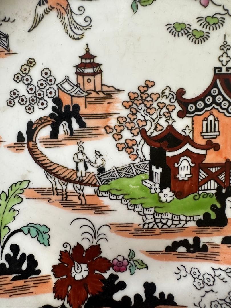 メイソンズ　コウルドン　Masons アンティーク　プレート　皿　ビンテージ