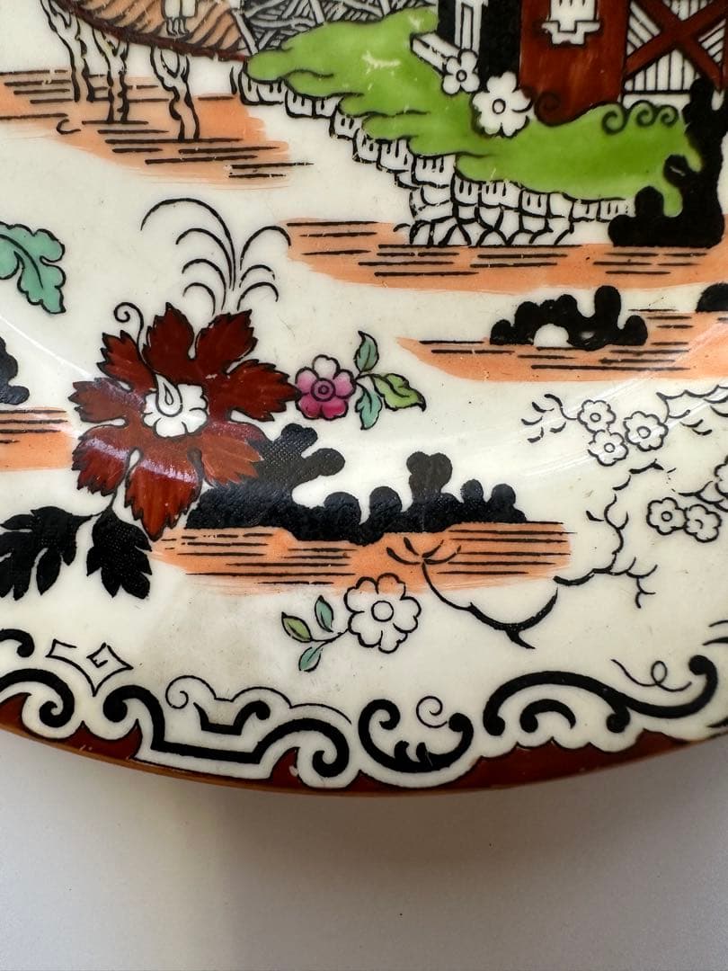 メイソンズ　コウルドン　Masons アンティーク　プレート　皿　ビンテージ