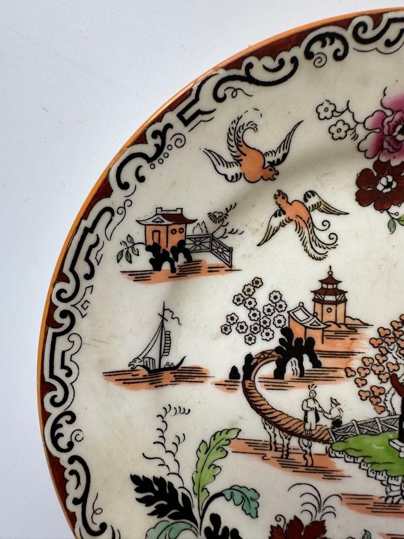 メイソンズ　コウルドン　Masons アンティーク　プレート　皿　ビンテージ