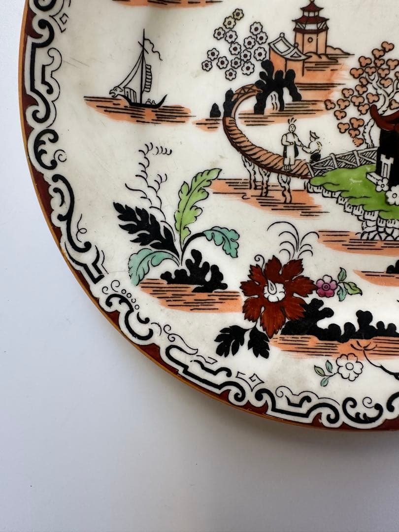 メイソンズ　コウルドン　Masons アンティーク　プレート　皿　ビンテージ