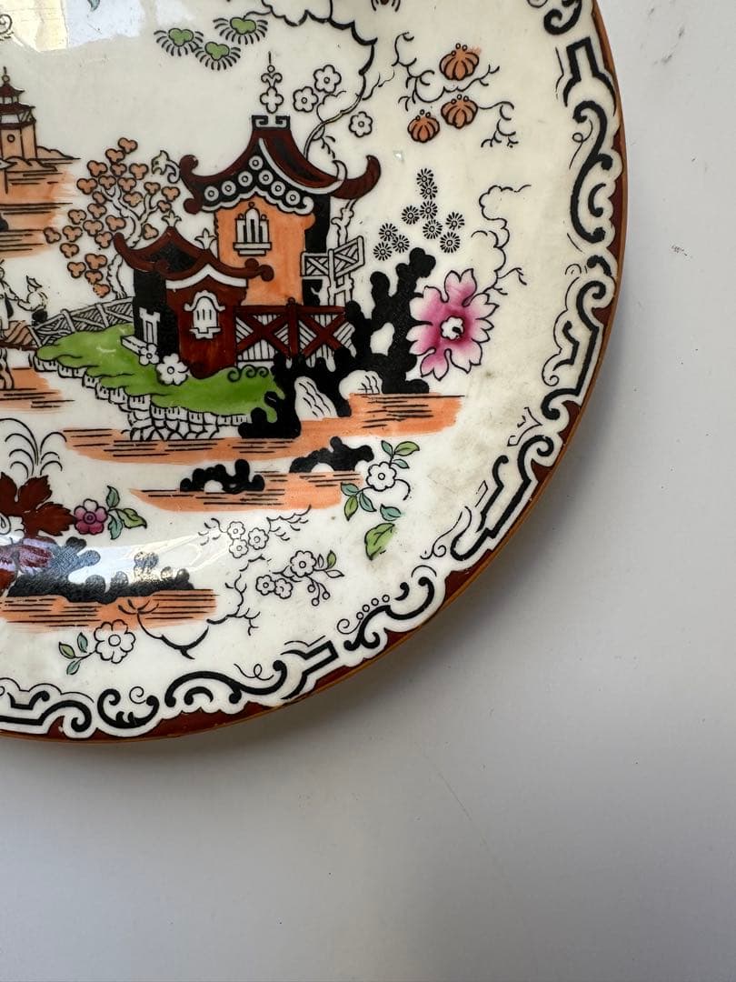 メイソンズ　コウルドン　Masons アンティーク　プレート　皿　ビンテージ