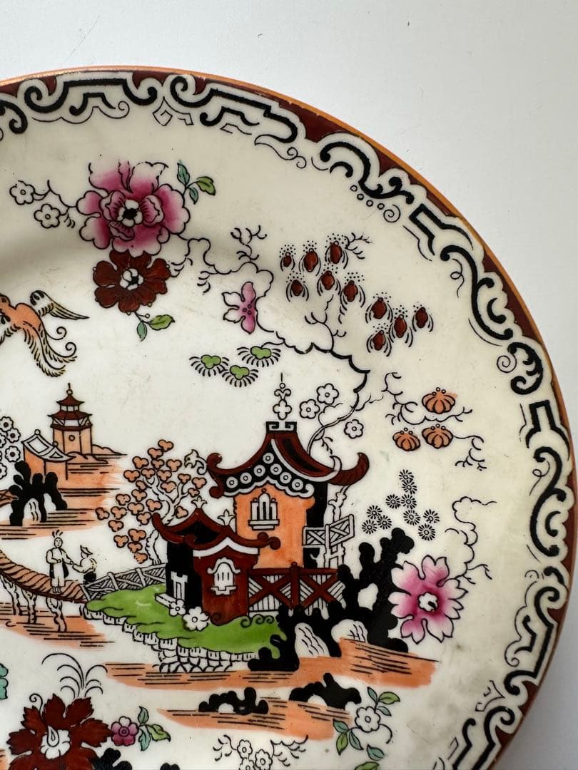 メイソンズ　コウルドン　Masons アンティーク　プレート　皿　ビンテージ