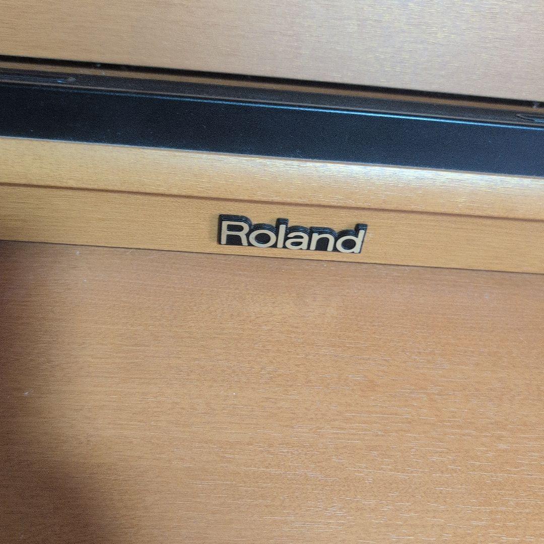 Roland 電子ピアノ ブラウン 椅子付き