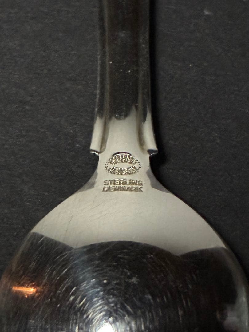  リリーオブザバレー ティースプーン1913年モデル純銀