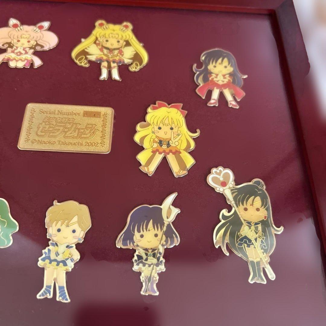 貴重　セーラームーン限定ピンバッチ　シリアルナンバー付き