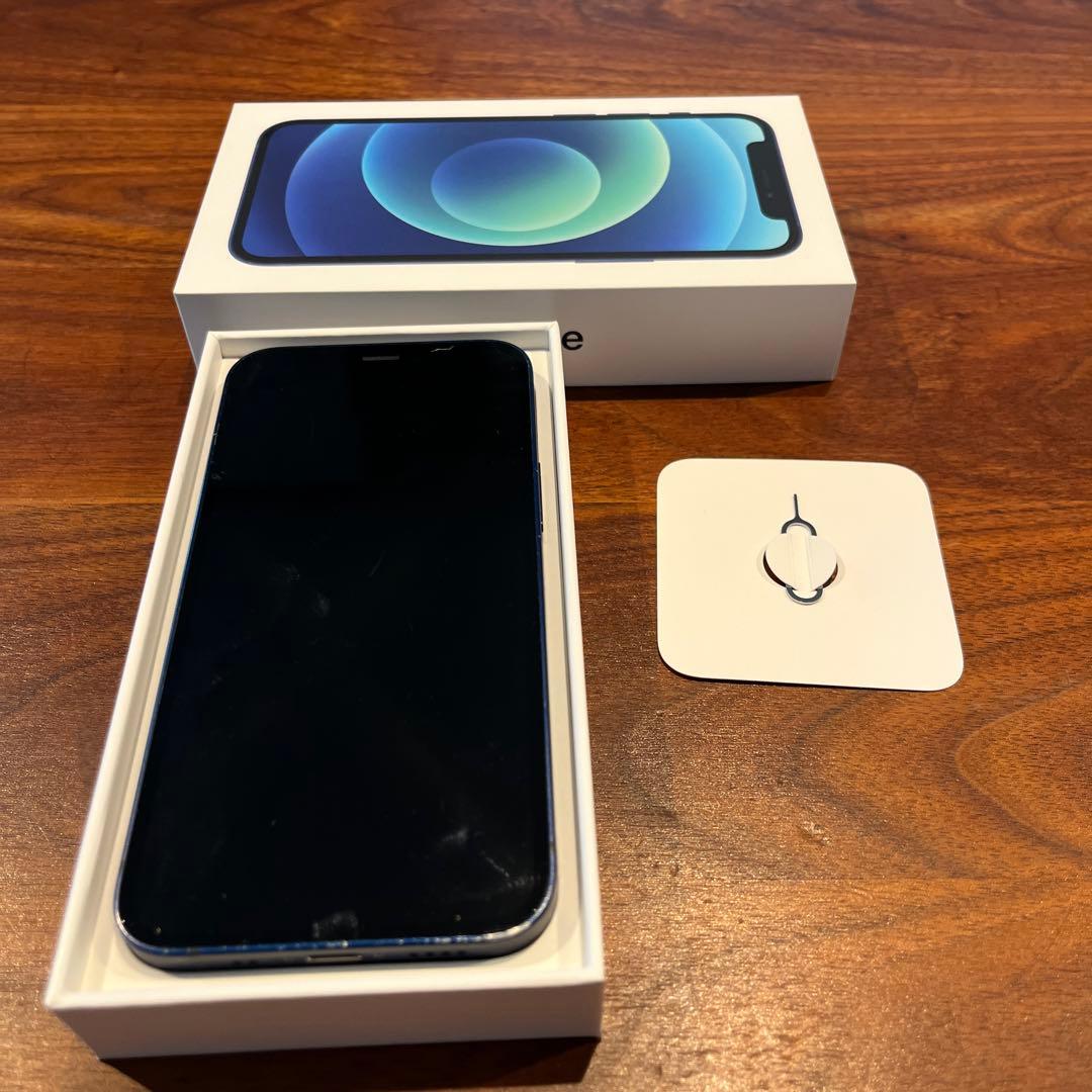 Apple iPhone 12 mini 64Gブルー 本体SIMフリー