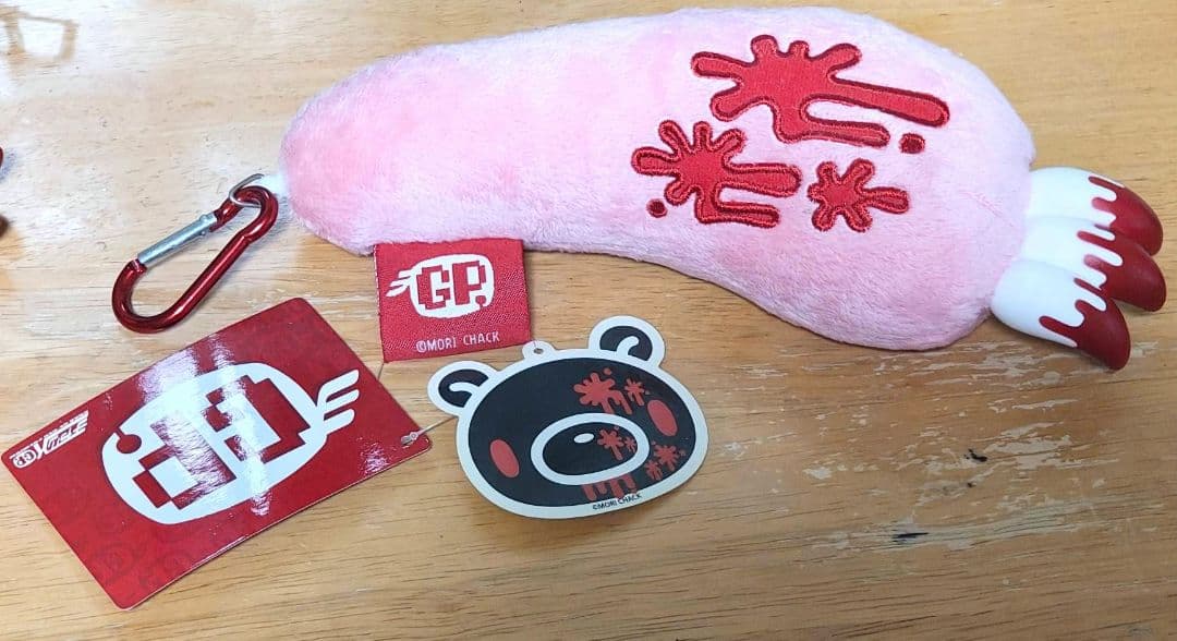 綾波　チャックスGP腕グルーミーパスケース　 玉グル〜ミ〜キーチェーン