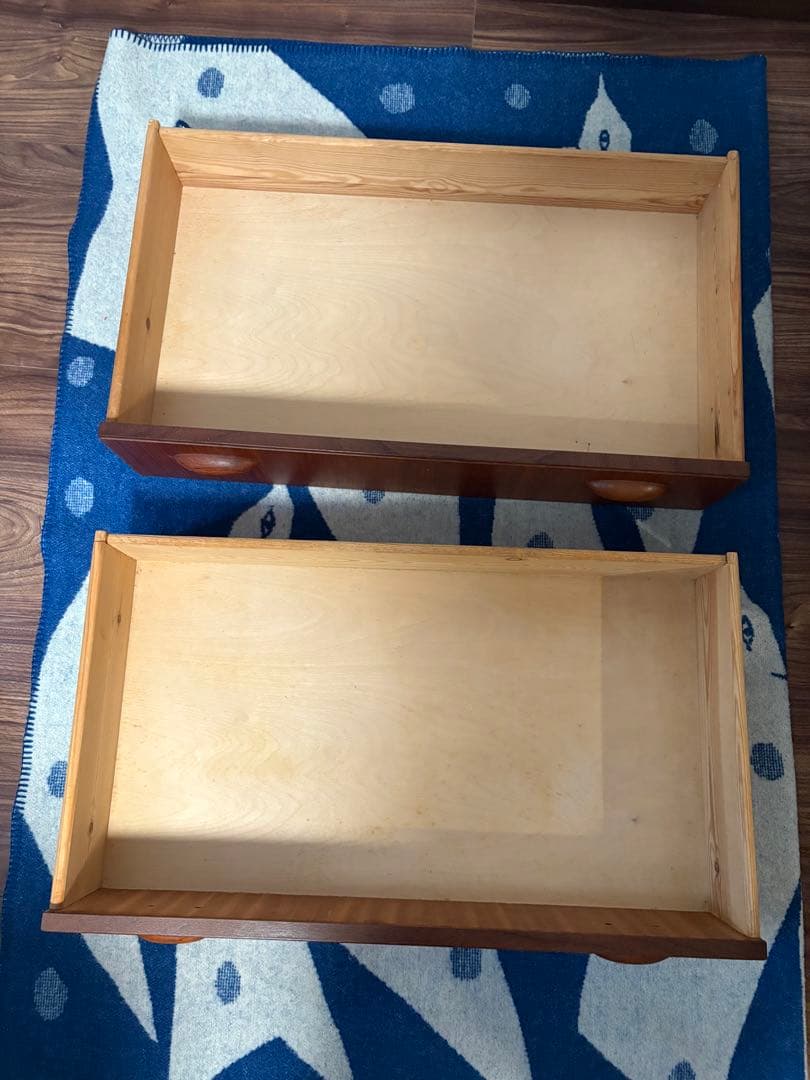 北欧ヴィンテージ チーク 4段チェスト　デンマーク