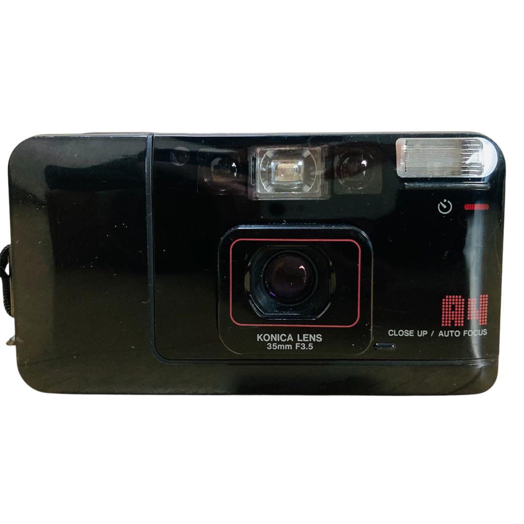 【動作確認済み】KONICA Big mini A4 フィルムカメラ ブラック