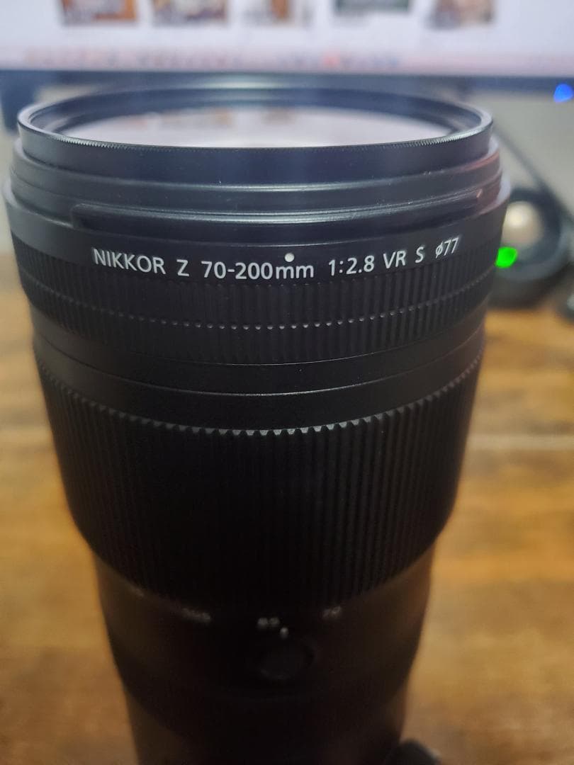 レンズ(ズーム) nikkor z 70-200mm f/2.8 vr s