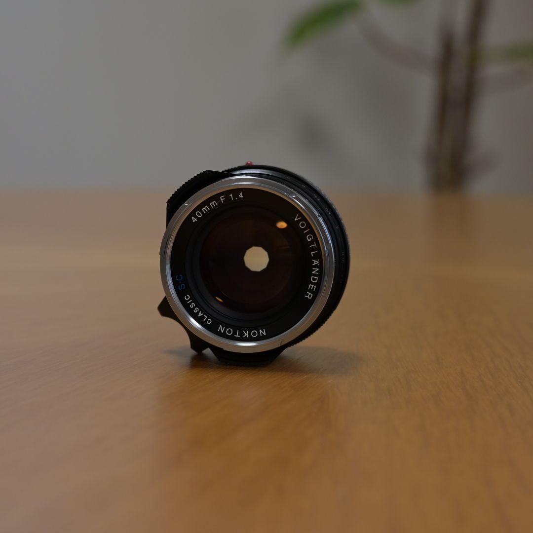 美品 NOKTON classic 40mm F1.4 SC フィルター、元箱付