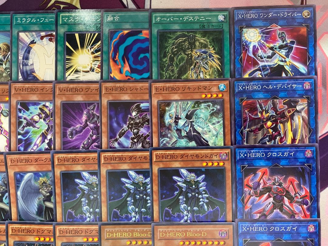 【24時間以内発送】遊戯王　D-HERO（デステニーヒーロー）本格構築済みデッキ