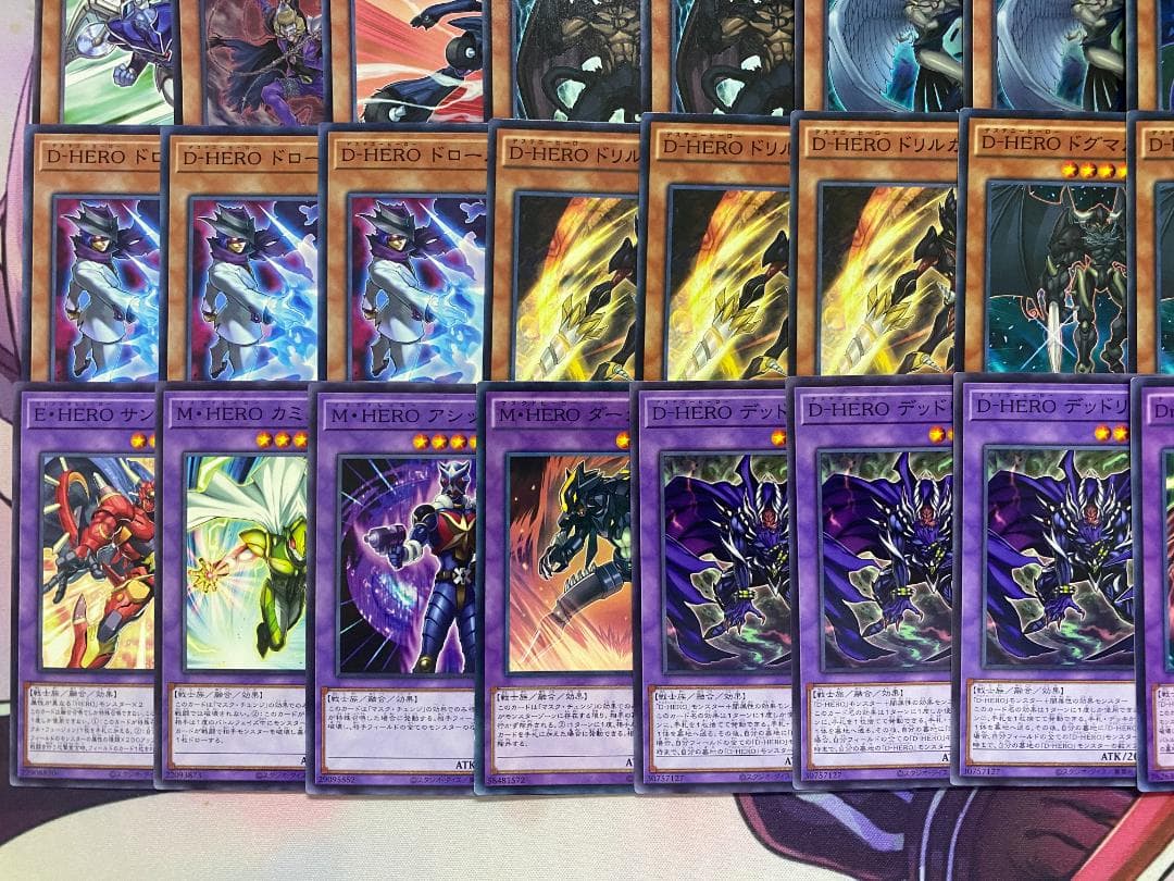 【24時間以内発送】遊戯王　D-HERO（デステニーヒーロー）本格構築済みデッキ