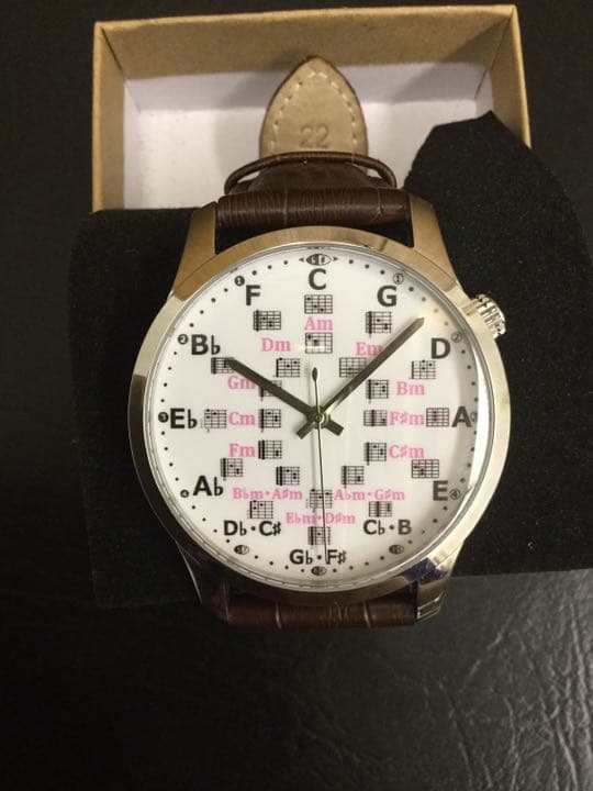 【入学祝いに】五度圏腕時計 Circle of Fifth 受注生産