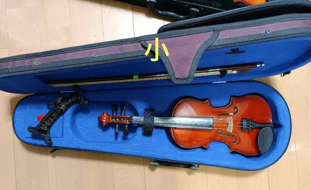 子供用バイオリン3サイズセット 1/10 1/4 3/4