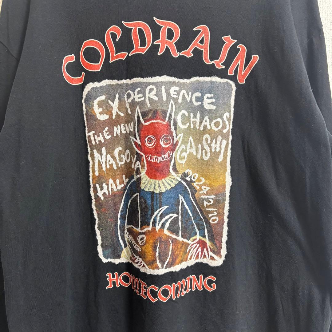 coldrain✨COMING ロンT　ブラック　受注生産　XL