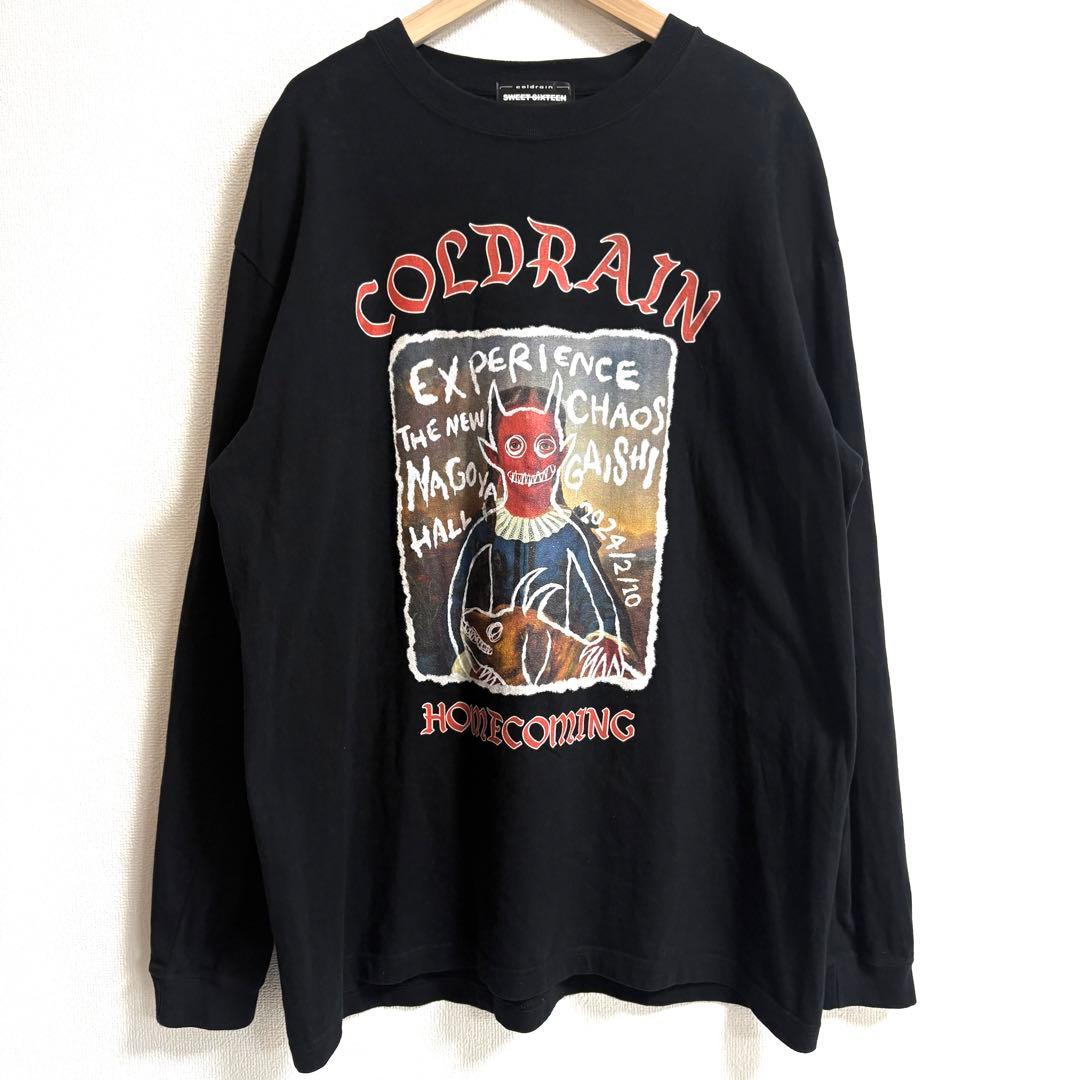 coldrain✨COMING ロンT　ブラック　受注生産　XL