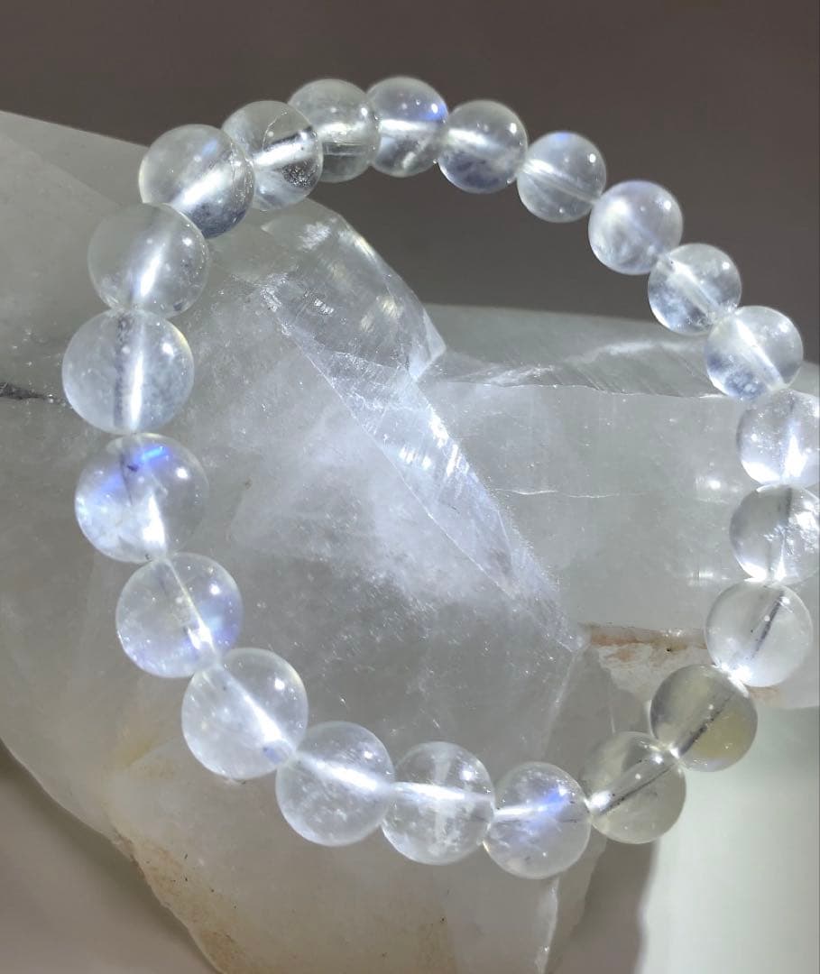 ペリステライト　ブルームーンストーン　ブレスレット
