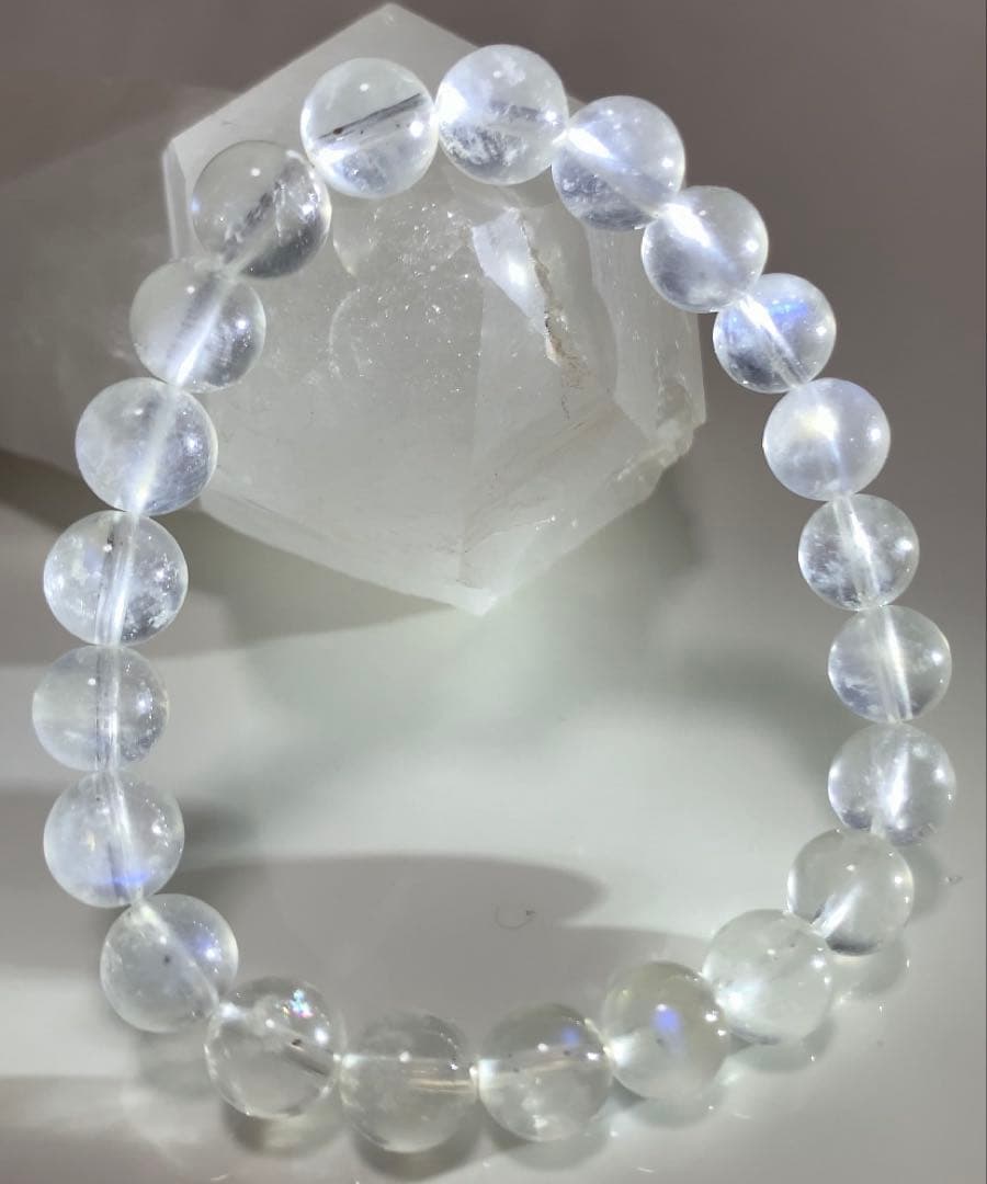 ペリステライト　ブルームーンストーン　ブレスレット