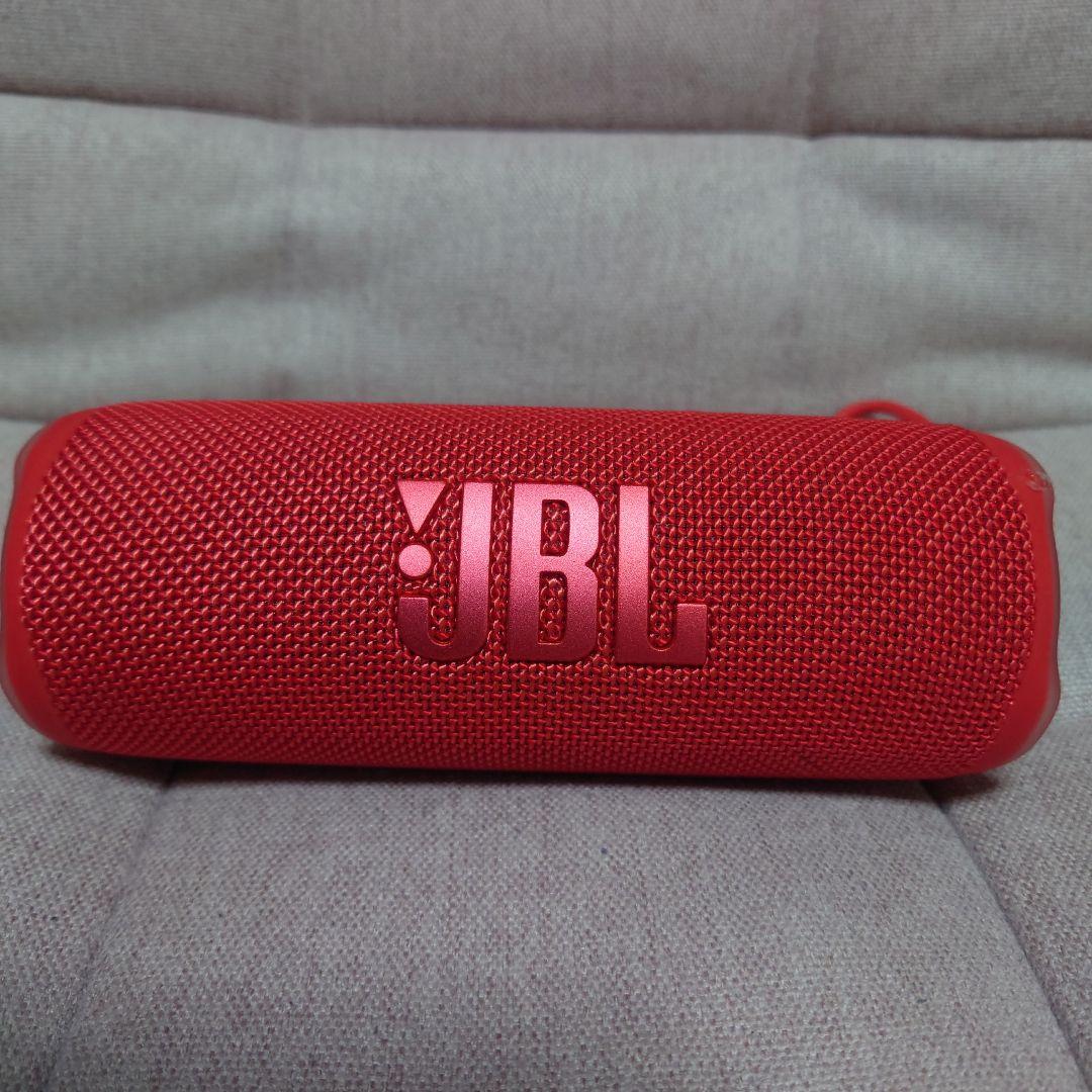 JBL FLIP6 RED/レッド ワイヤレススピーカー※キズ少あり