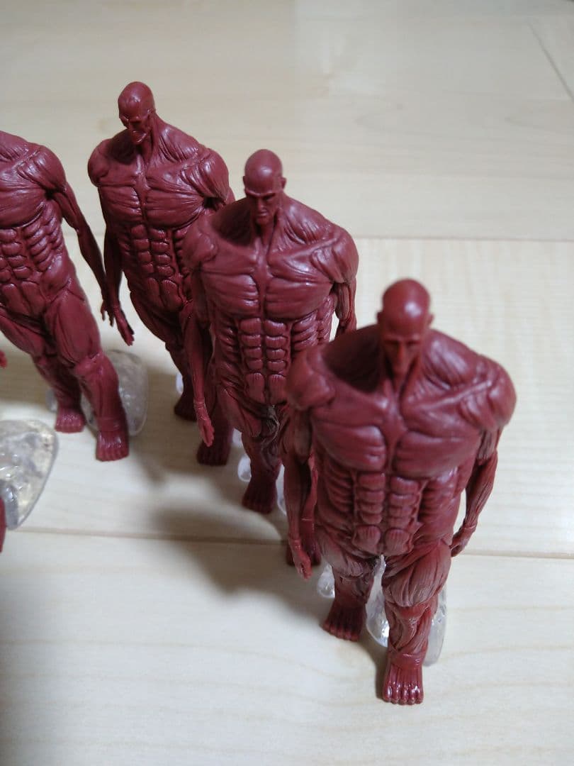 一番くじ　進撃の巨人　I賞　地ならしフィギュア　６体コンプセット