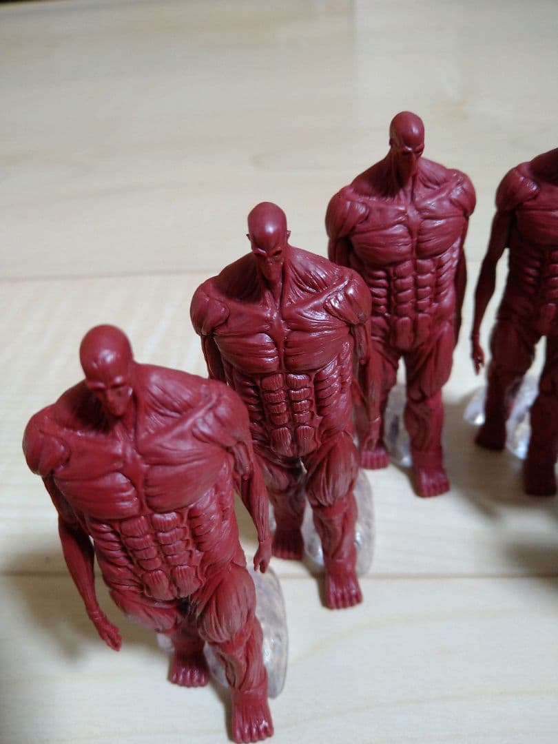 一番くじ　進撃の巨人　I賞　地ならしフィギュア　６体コンプセット