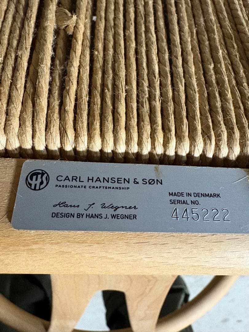ゆ*な様 CARL HANSEN & SØN アームチェア HANS J. WE
