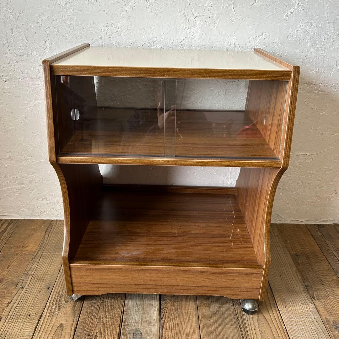 キャスター付きの棚 サイドテーブル