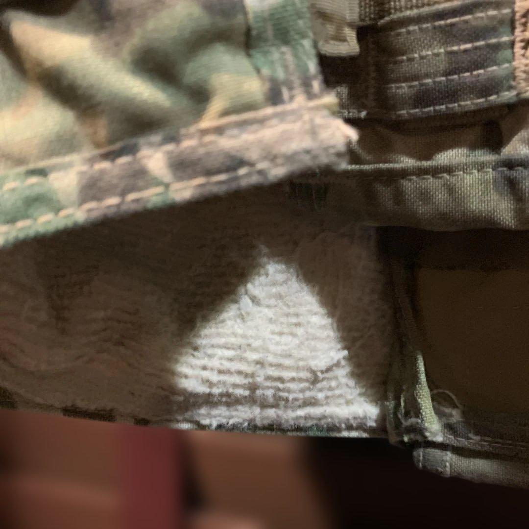 米軍放出品　MSA PARACLETE マルチカム迷彩 プレートキャリア中古