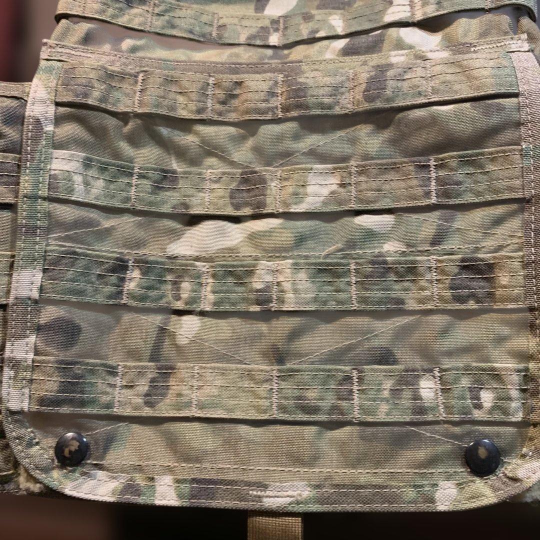 米軍放出品　MSA PARACLETE マルチカム迷彩 プレートキャリア中古