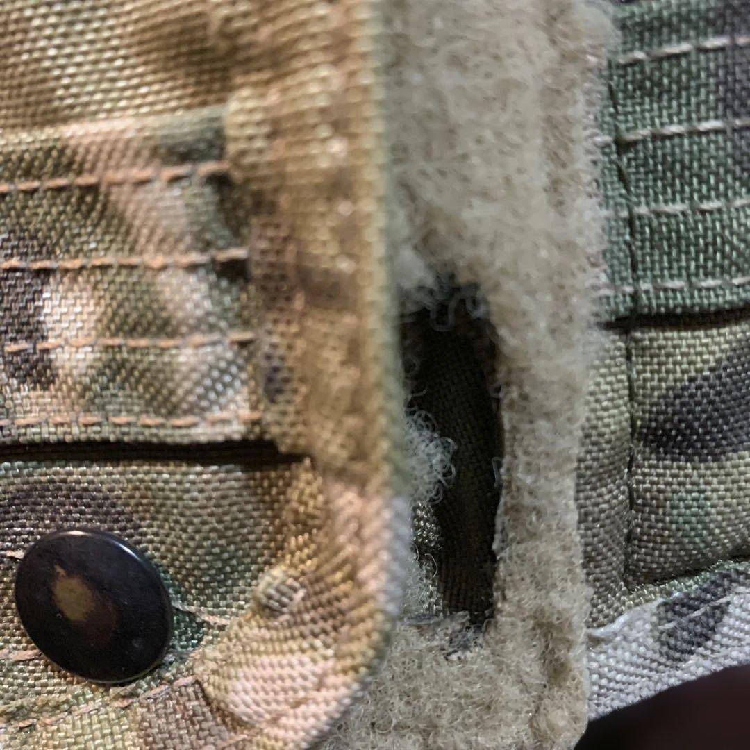 米軍放出品　MSA PARACLETE マルチカム迷彩 プレートキャリア中古