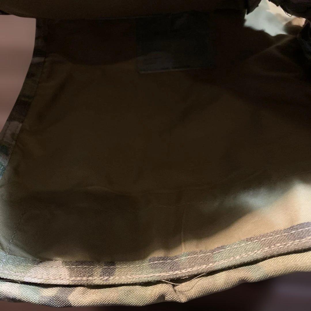 米軍放出品　MSA PARACLETE マルチカム迷彩 プレートキャリア中古