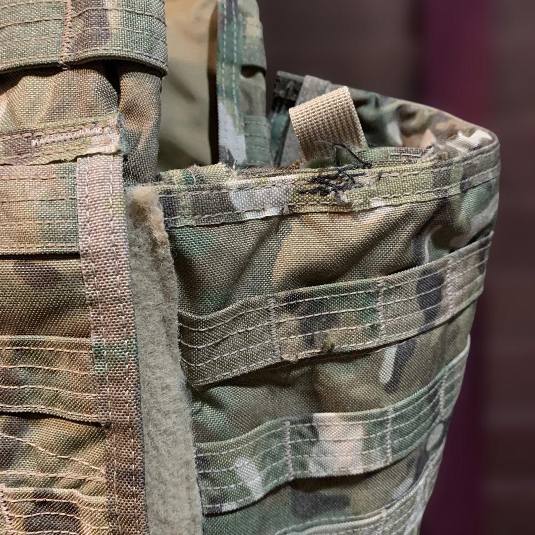 米軍放出品　MSA PARACLETE マルチカム迷彩 プレートキャリア中古