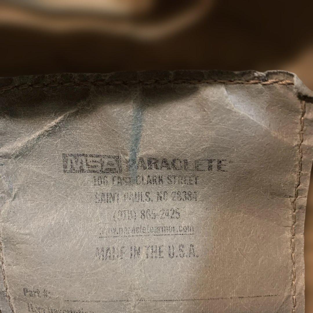 米軍放出品　MSA PARACLETE マルチカム迷彩 プレートキャリア中古