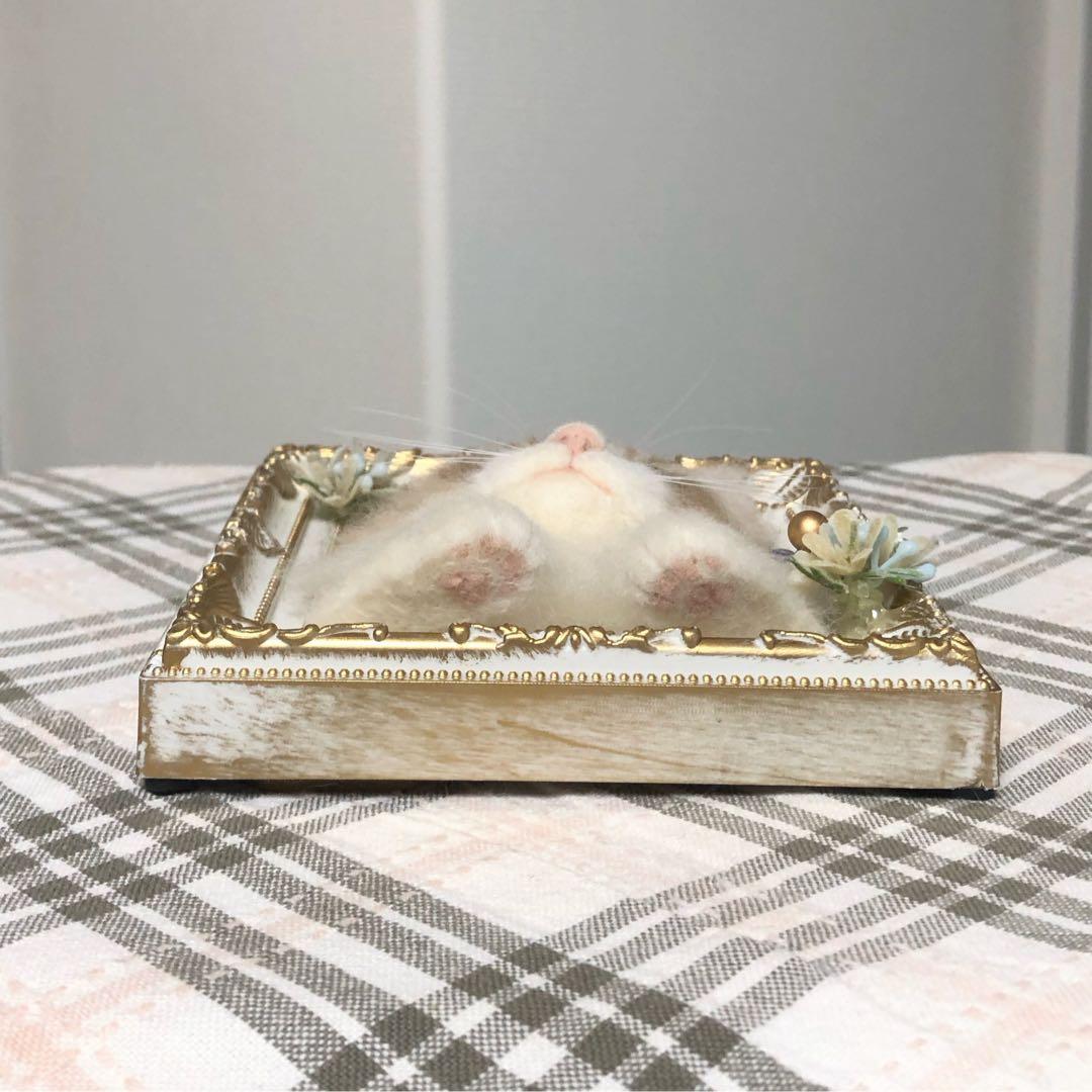 羊毛フェルト 猫 ハンドメイド 璃人※断捨離中