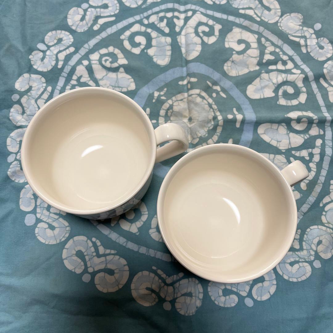 ロイヤルコペンハーゲン スープカップ　マグカップ　ニューシグネチャー ペア 2個