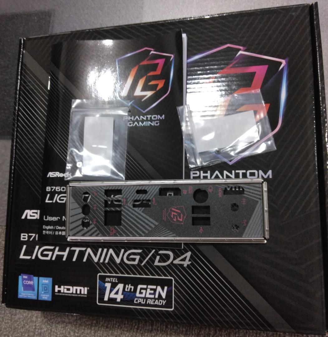 ASRock B760M PG Lightning/D4 マザーボード