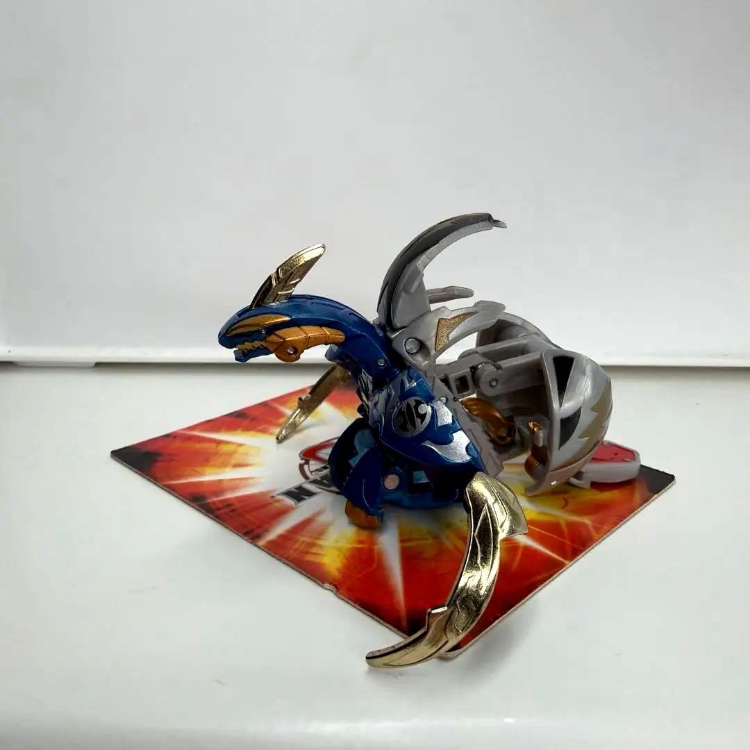 バクガン ドラゴン型 青/銀/金 カード付き