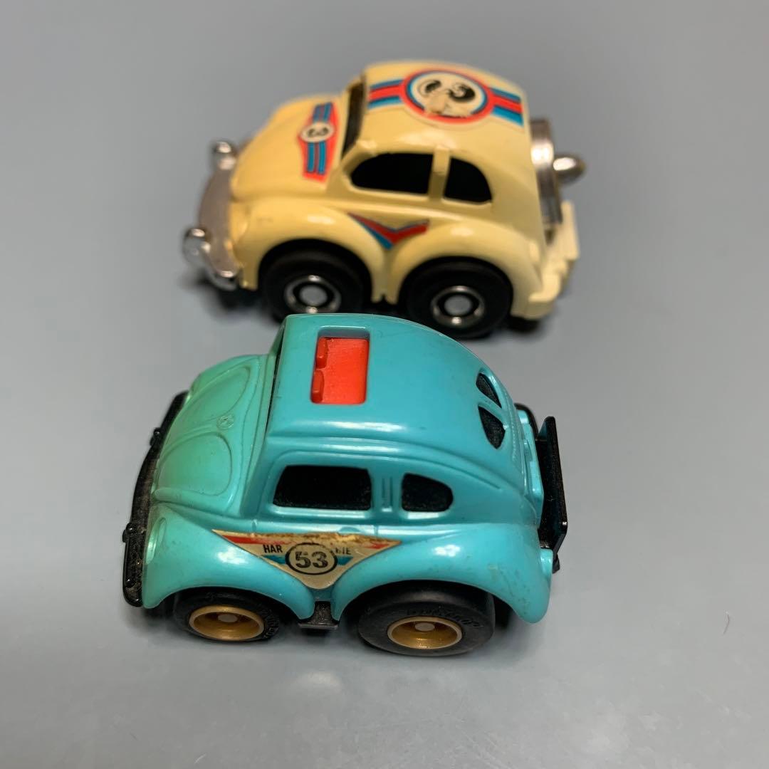 チョロQ ミニカーセット 水色とクリーム色