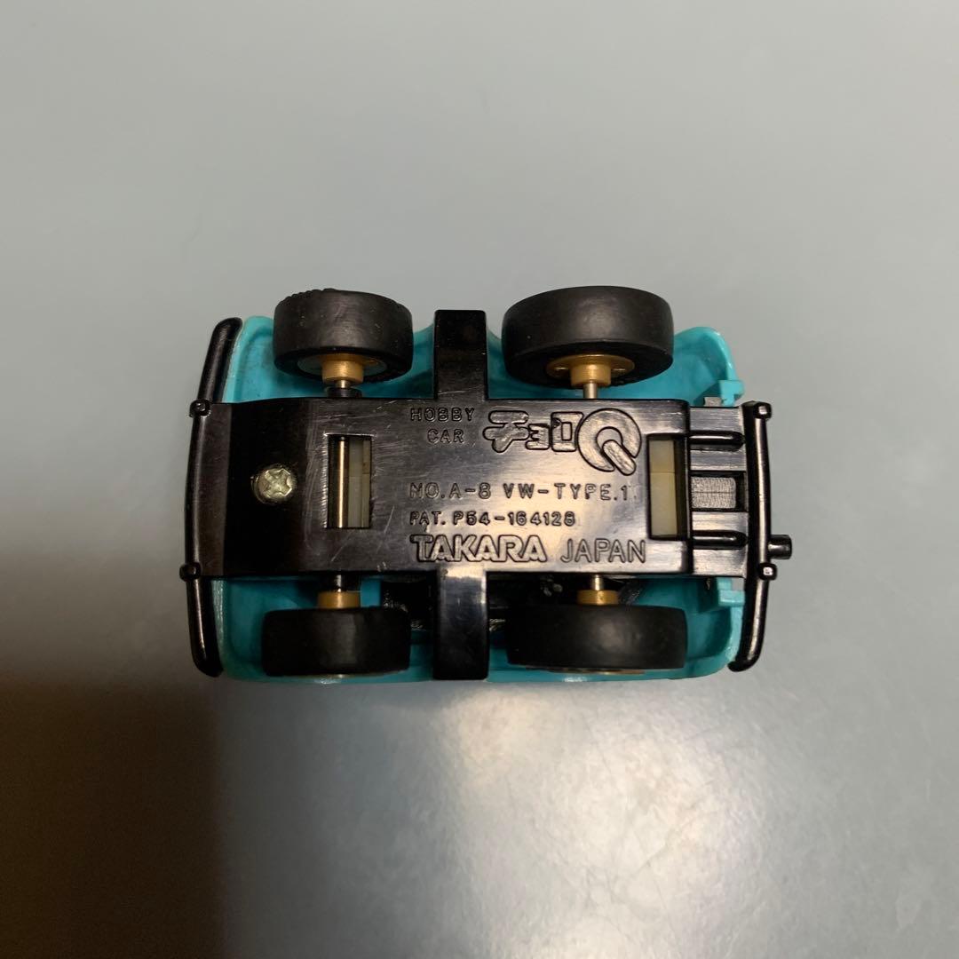 チョロQ ミニカーセット 水色とクリーム色