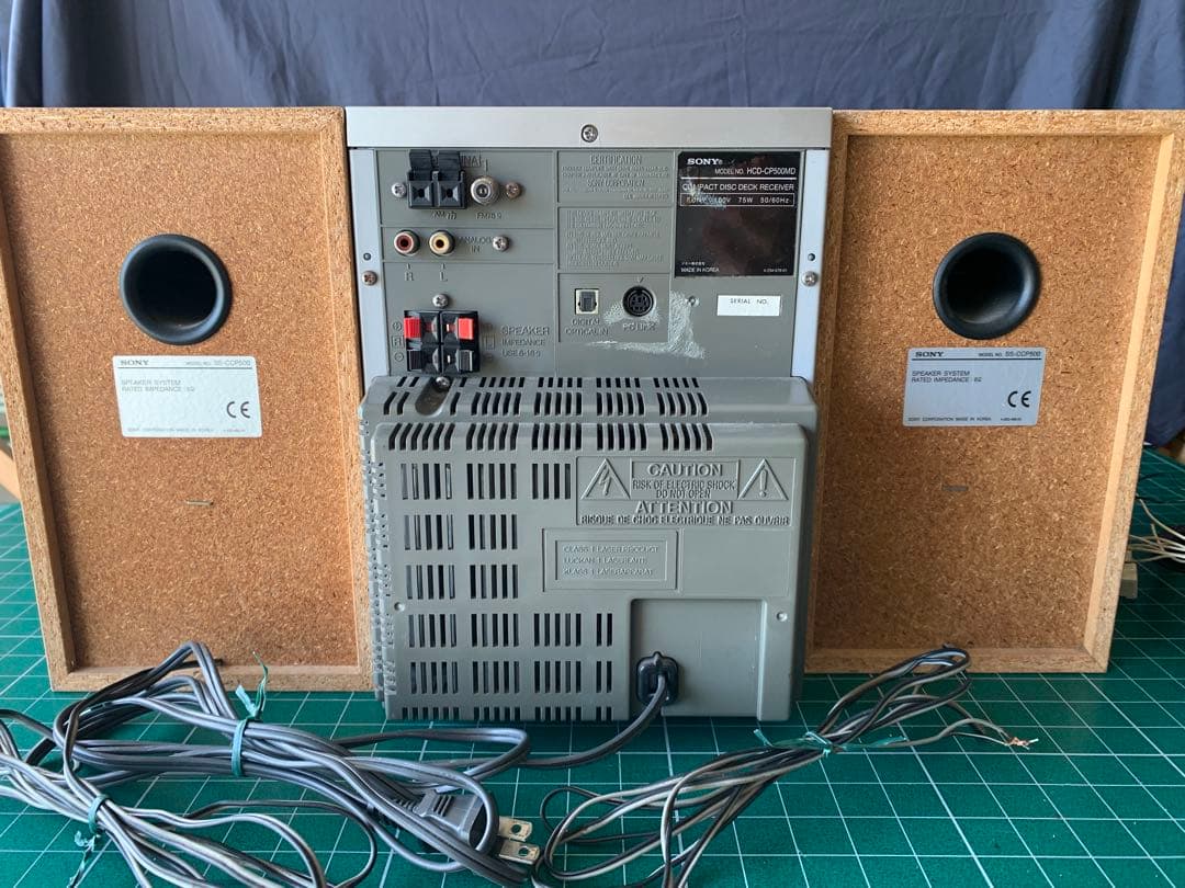 SONY CMT-J100 FM/AM・CD・MD・カセットデッキ