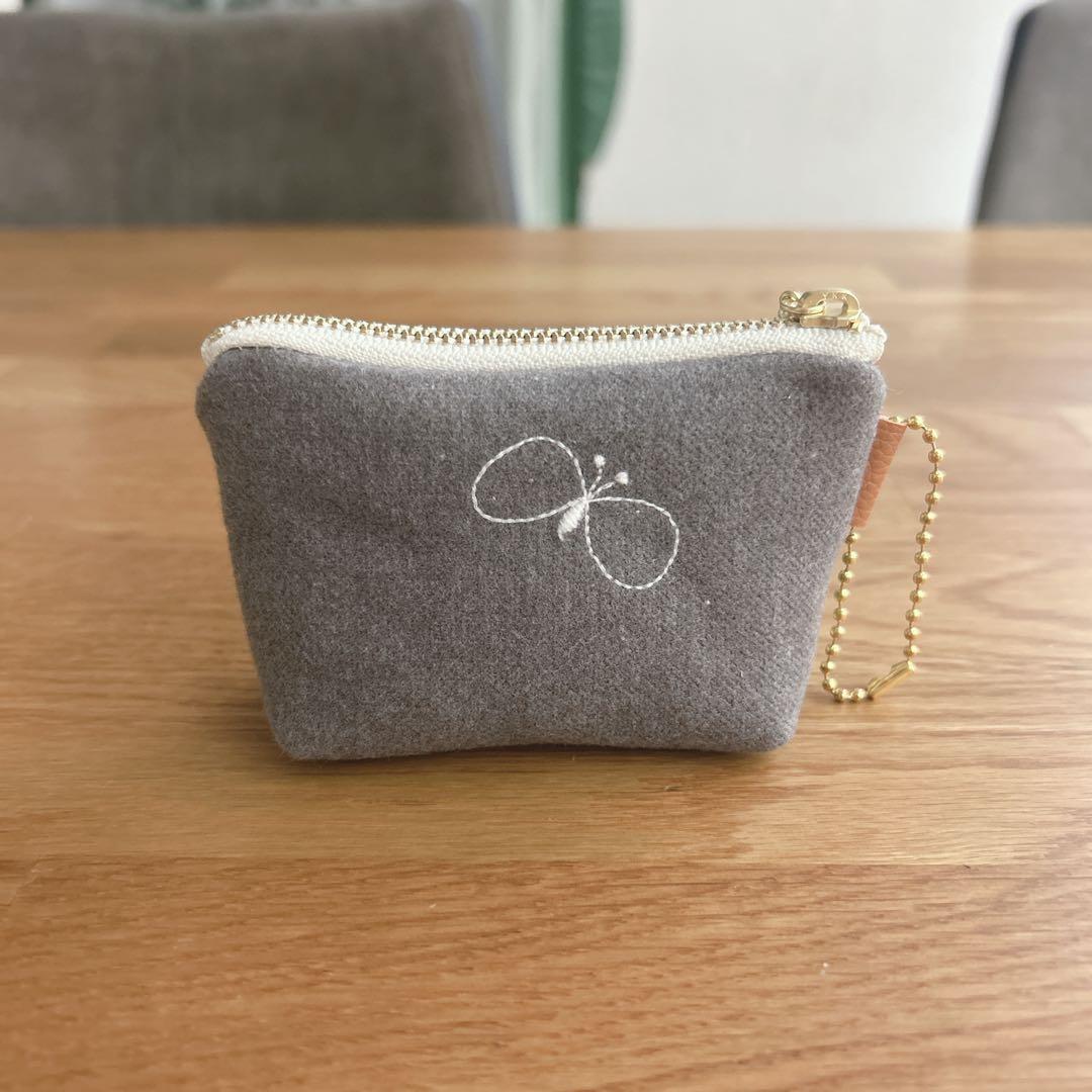 ＊お取り置き中＊ ミナペルホネン　ミニミニポーチ　レア　ハンドメイド