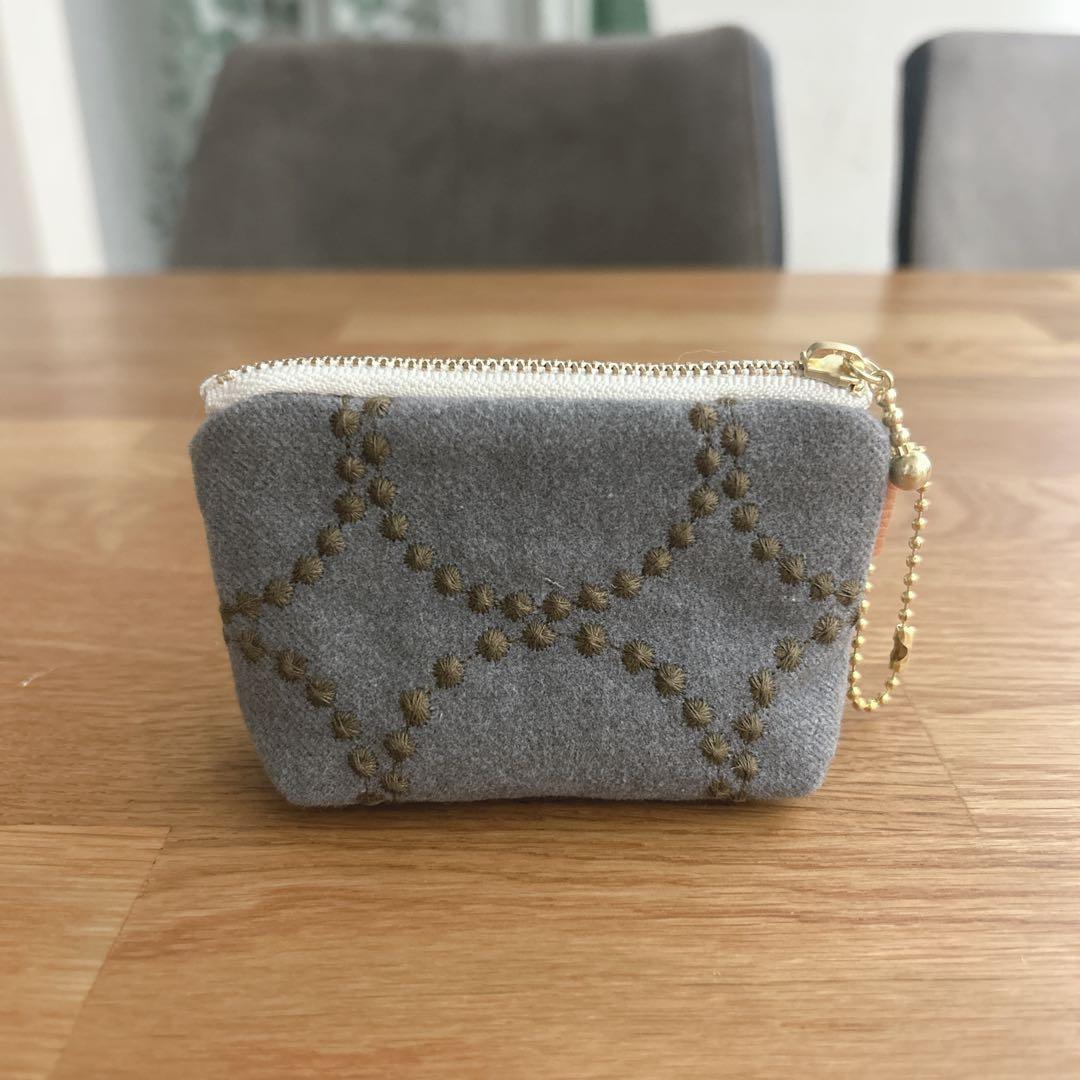 ＊お取り置き中＊ ミナペルホネン　ミニミニポーチ　レア　ハンドメイド
