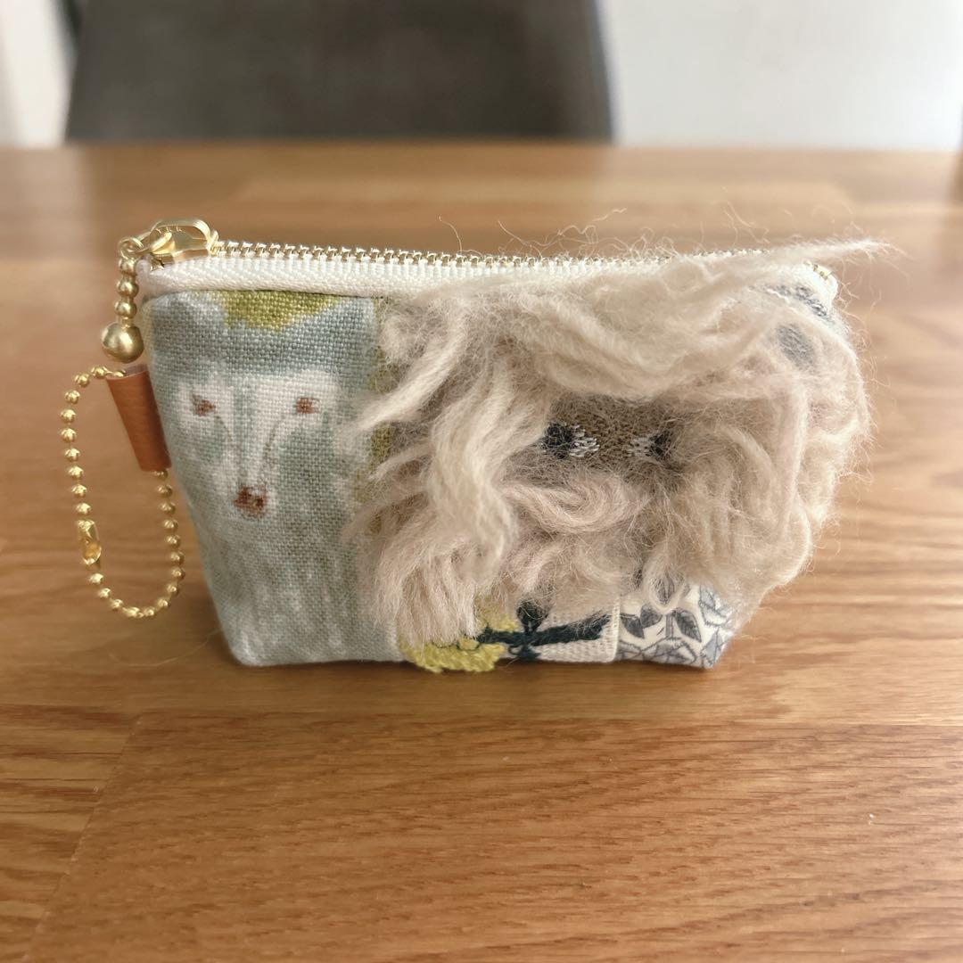 ＊お取り置き中＊ ミナペルホネン　ミニミニポーチ　レア　ハンドメイド