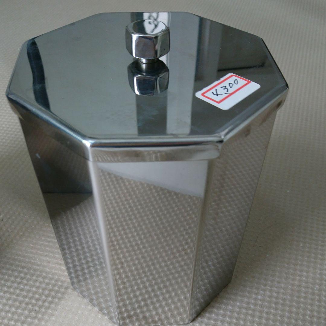 ステンレス六角形小物入れ