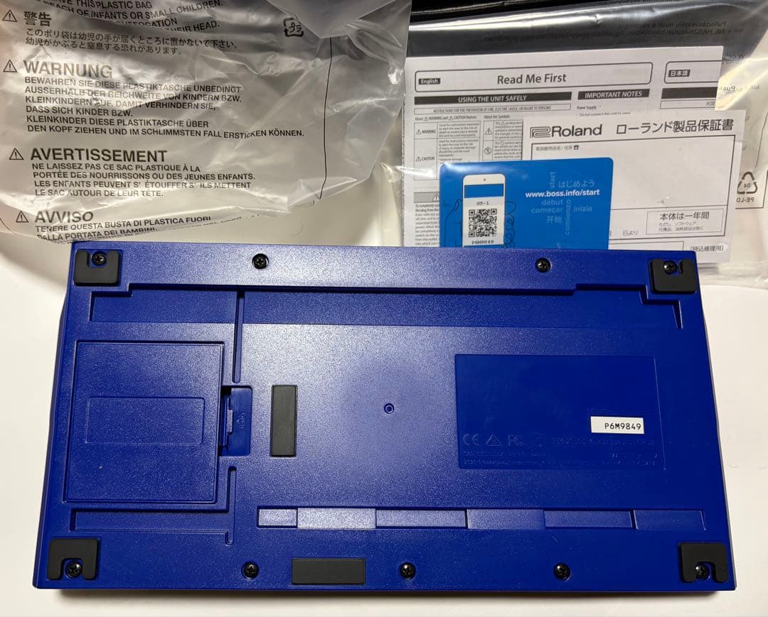 BOSS GT-1 箱あり 新品購入後 室内使用 マルチエフェクター