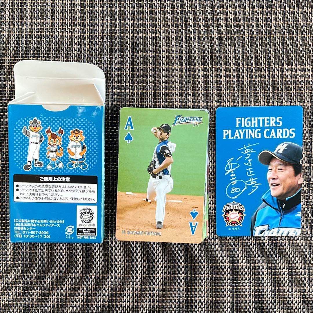 北海道日本ハムファイターズ 非売品　トランプ　大谷翔平