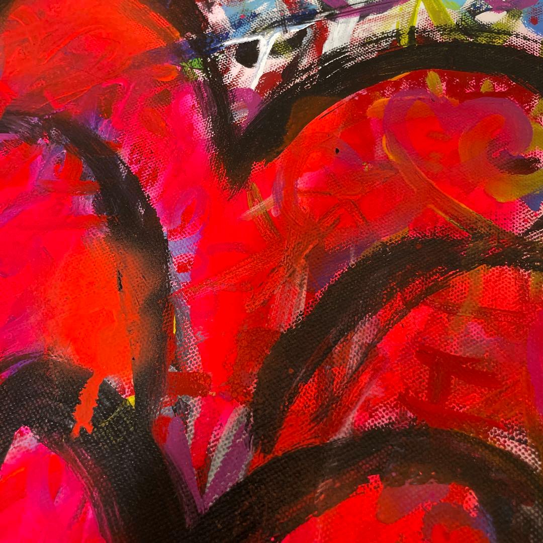 値下げ！【GANCHAN 】ハート　LOVE アート　ギフト　派手　お祝い